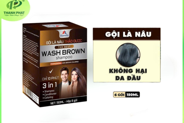 Dầu Gội Thảo Dược Phủ Bạc - Gội Là Nâu